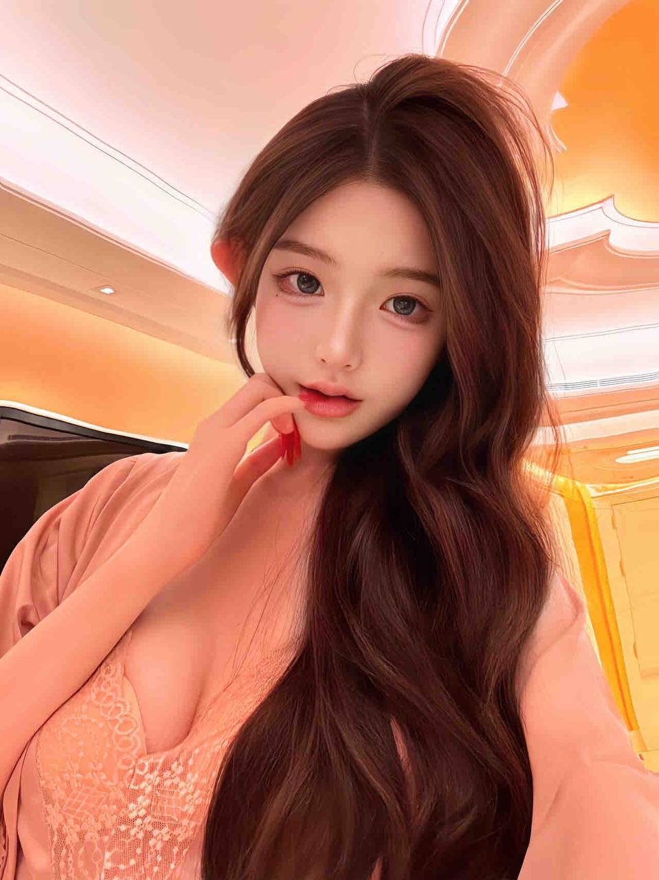 精致明星脸娜蕾