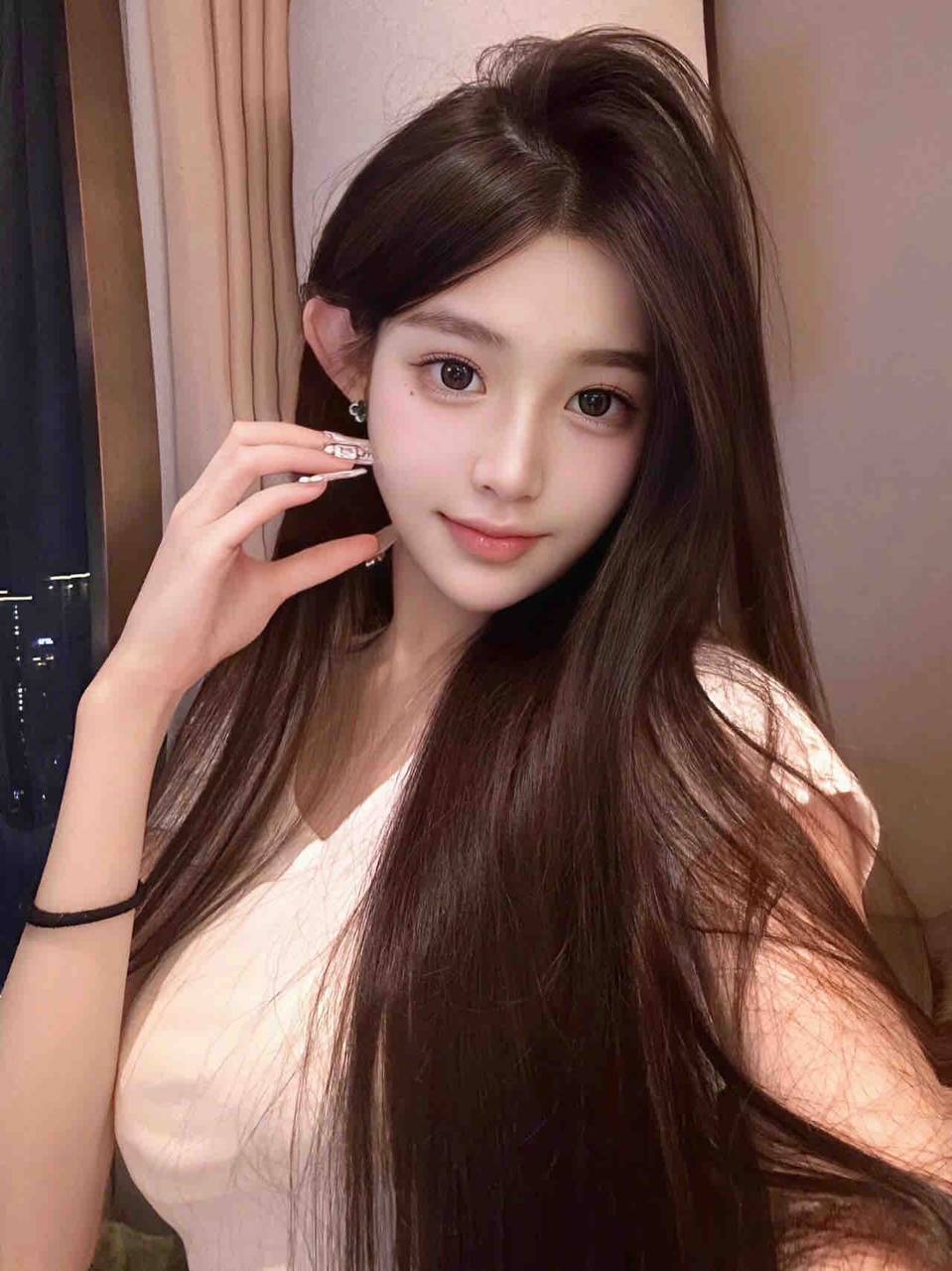 精致明星脸娜蕾